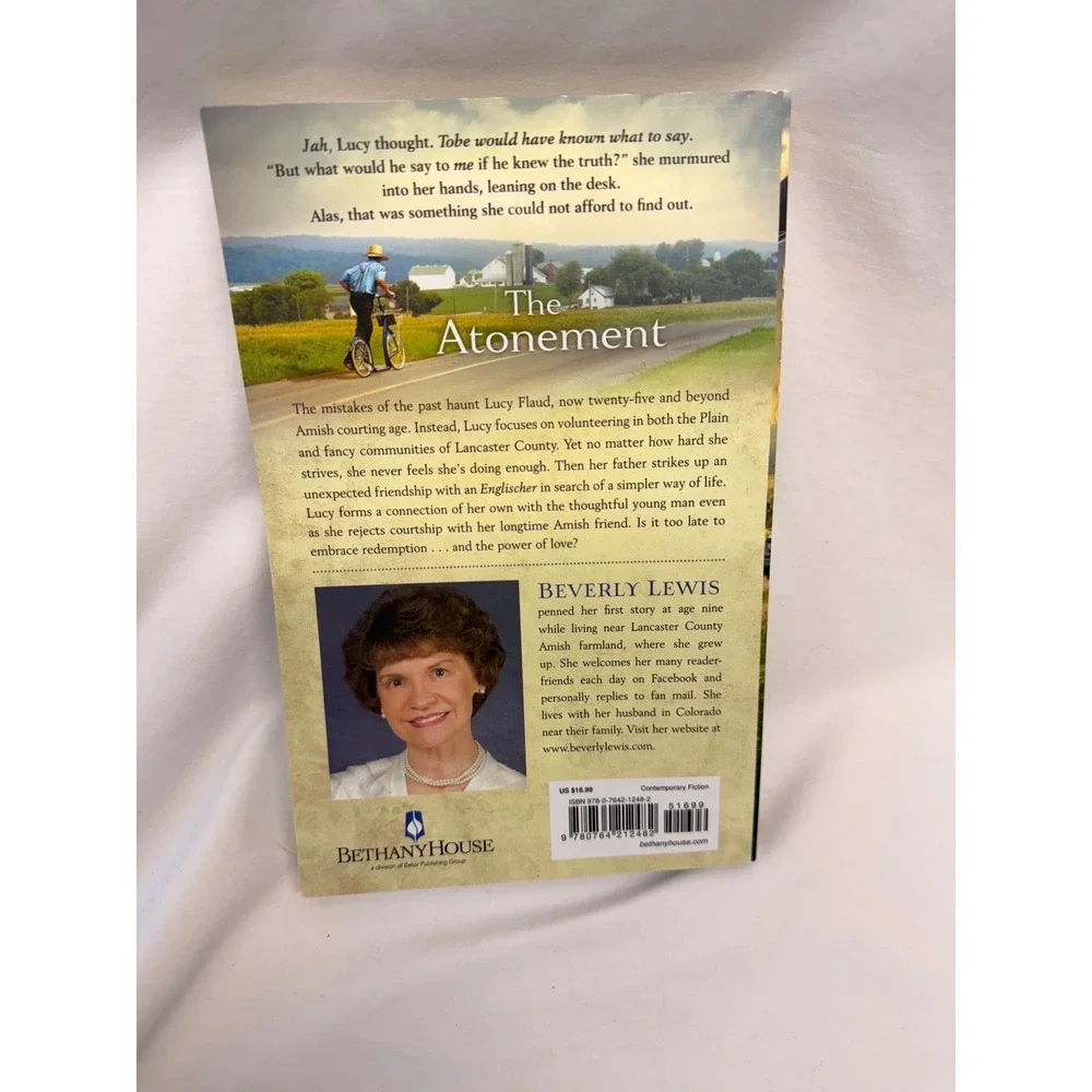 The Atonement Beverly Lewis Amish Fiction Paperback Bethany House 9780764212482